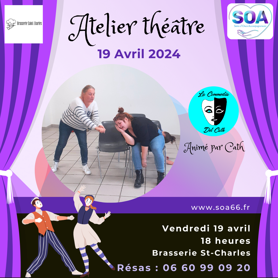 Atelier théâtre du 19 avril 2024