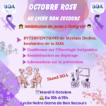 Octobre rose au lycée Bon Secours