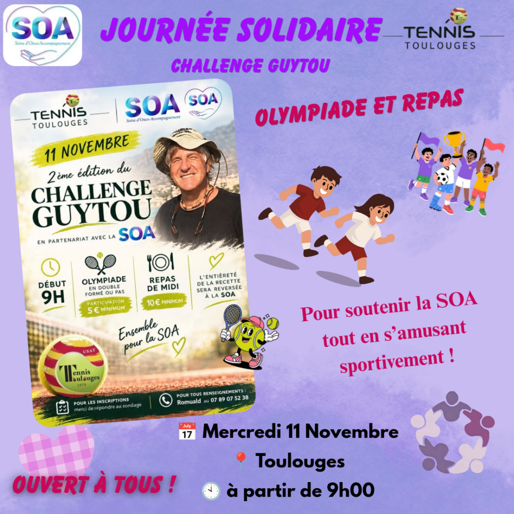 Challenge Guytou 🏃🏽 Novembre 2026